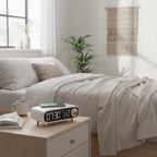 Réveil Chargeur Induction Bluetooth 5.0