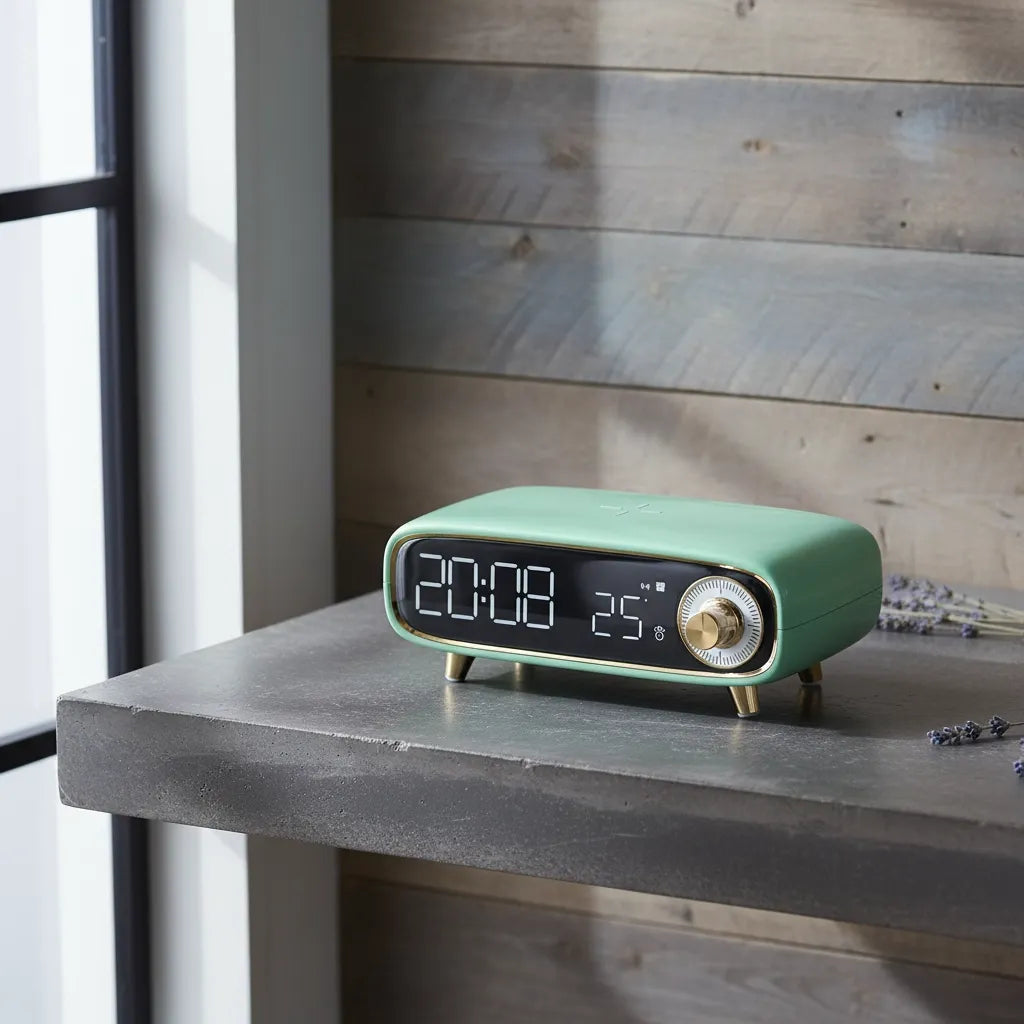 Réveil Chargeur Induction Bluetooth 5.0