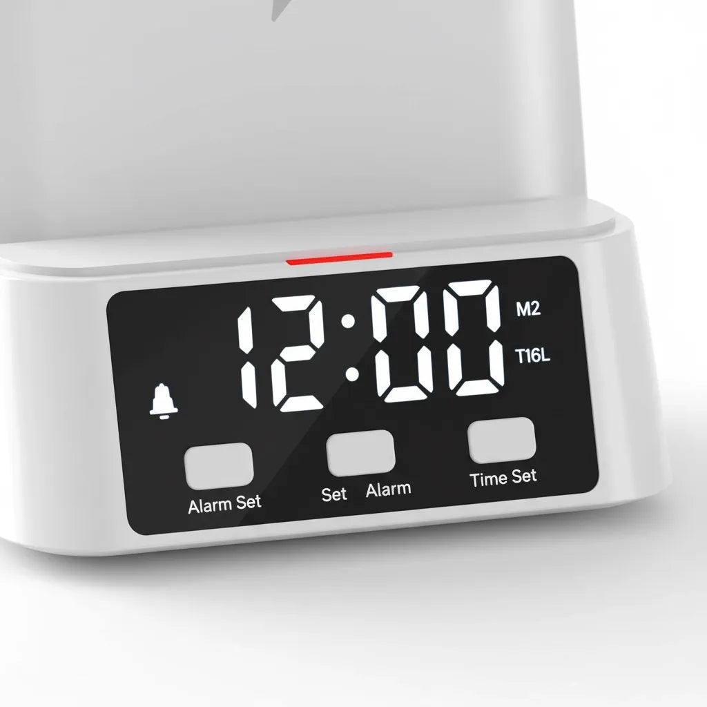 Réveil Chargeur Induction Universel Pliable