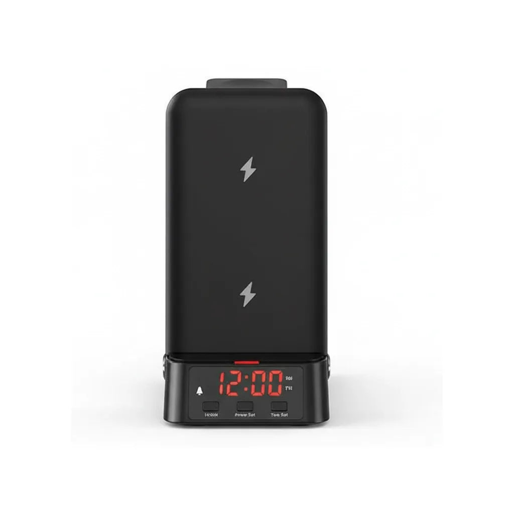 Réveil Chargeur Induction Vertical Numérique