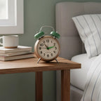 Réveil Cloche à Pile Métal