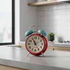 Réveil Cloche à Pile Métal