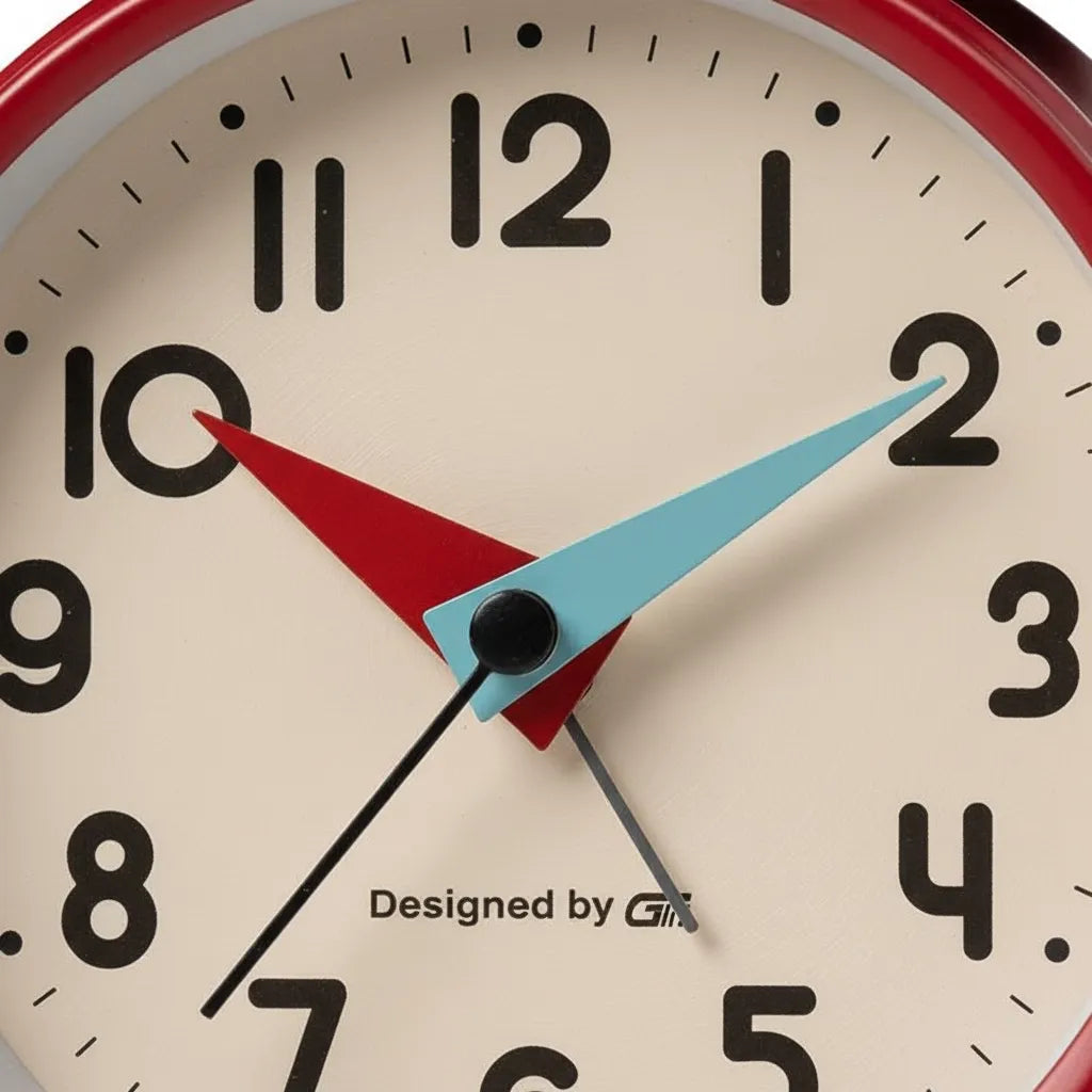 Réveil Cloche à Pile Métal