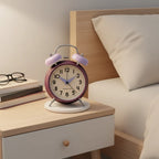 Réveil Cloche à Pile Métal