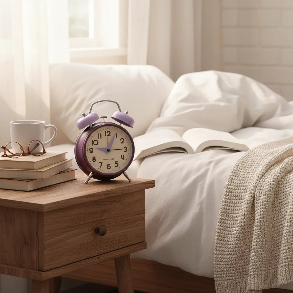 Réveil Cloche à Pile Métal