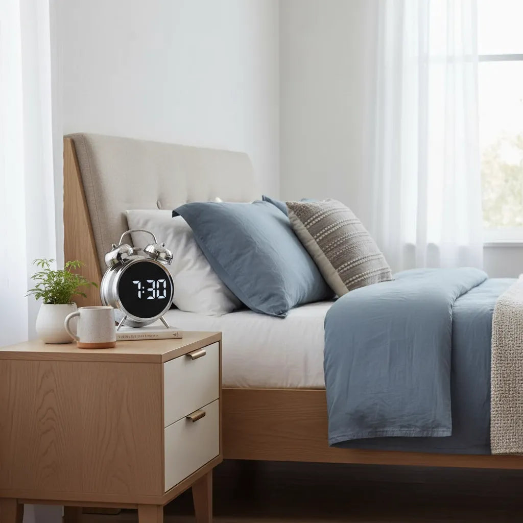 Réveil Cloche Digital Avec Écran