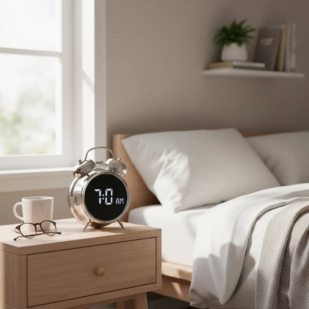 Réveil Cloche Digital Avec Écran