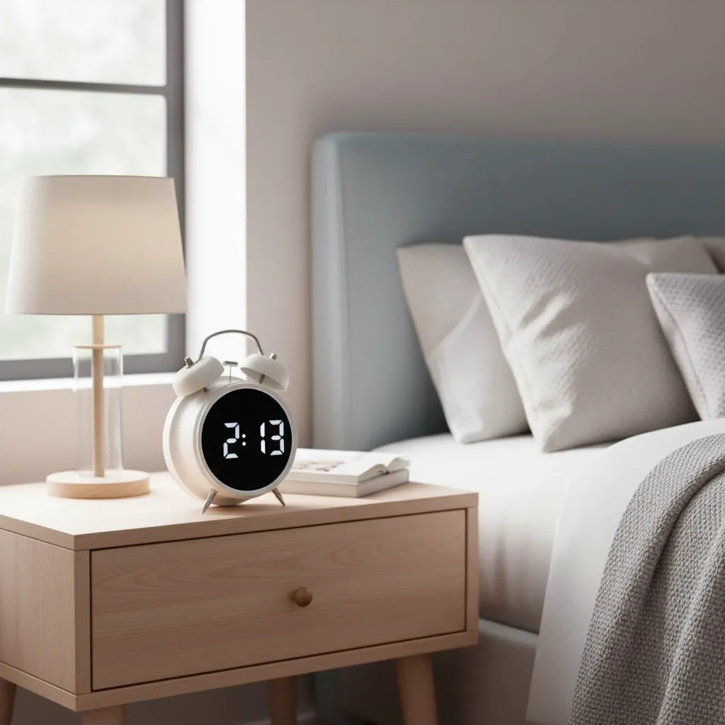 Réveil Cloche Digital Avec Écran