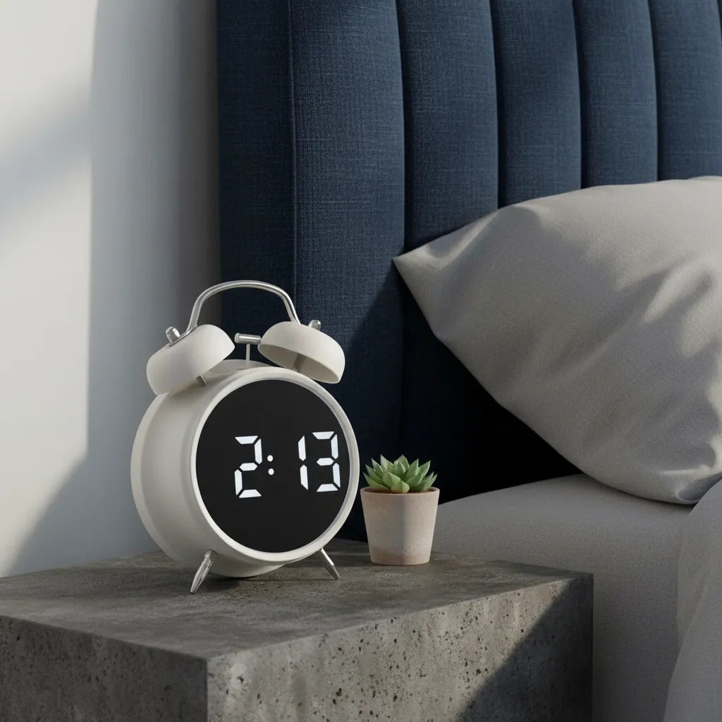 Réveil Cloche Digital Avec Écran