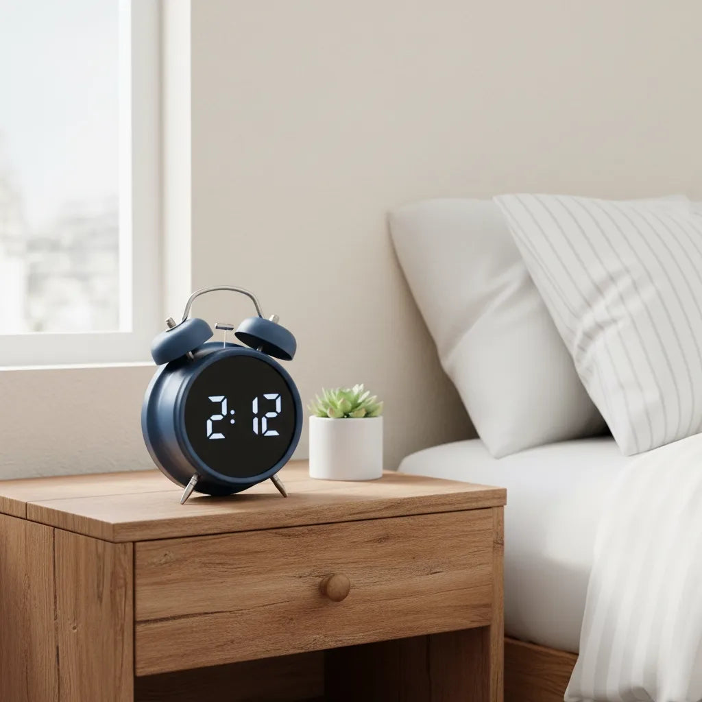 Réveil Cloche Digital Avec Écran