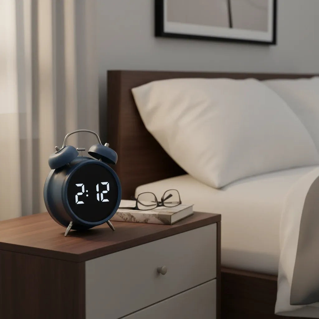 Réveil Cloche Digital Avec Écran
