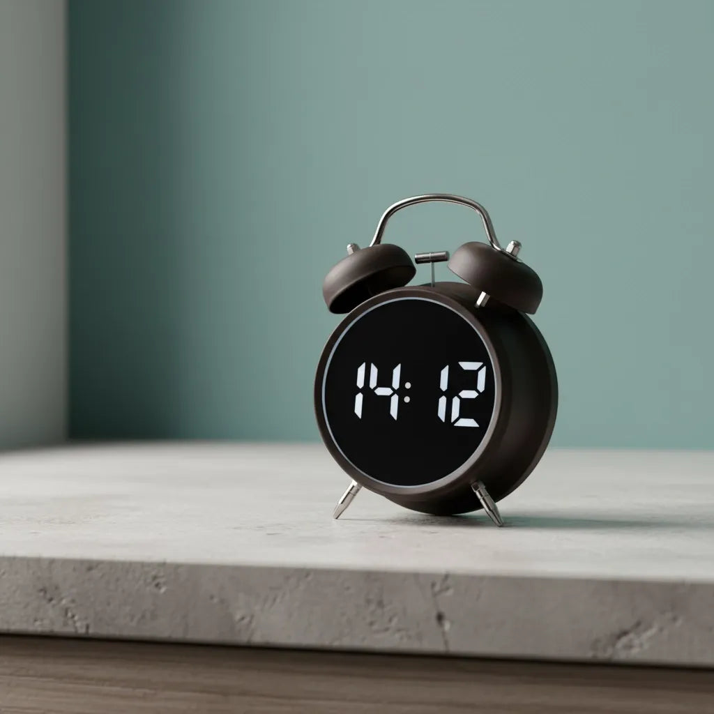 Réveil Cloche Digital Avec Écran