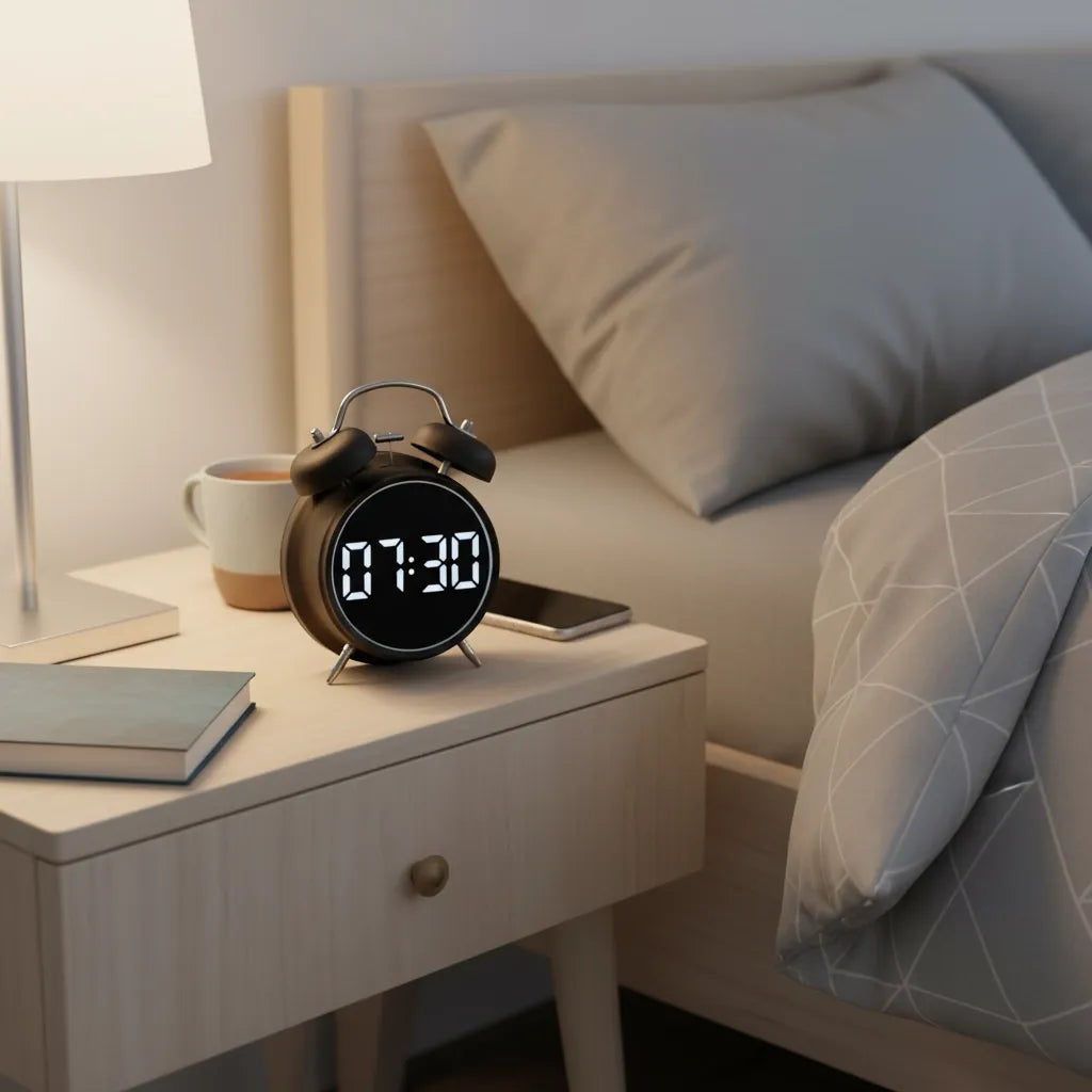 Réveil Cloche Digital Avec Écran