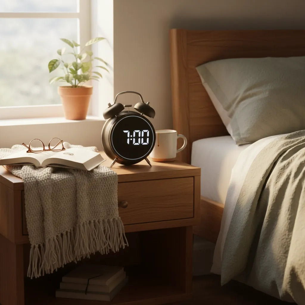 Réveil Cloche Digital Avec Écran