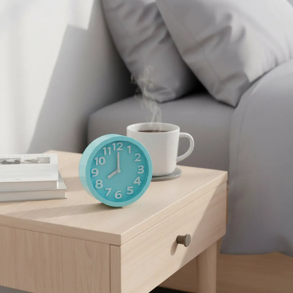 Réveil Coloré à Pile