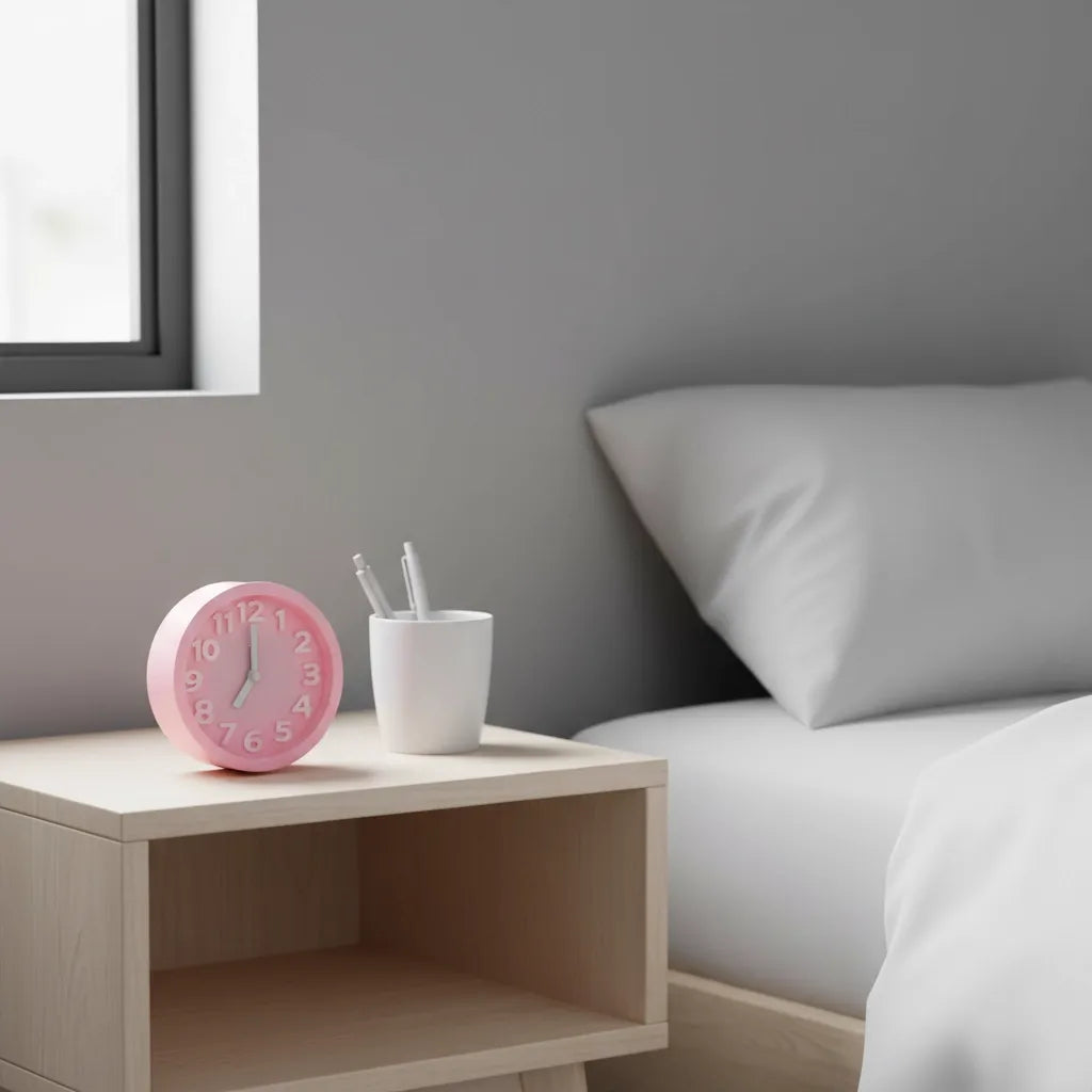 Réveil Coloré à Pile