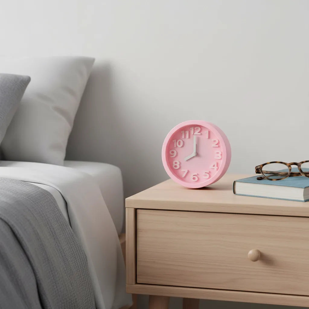 Réveil Coloré à Pile