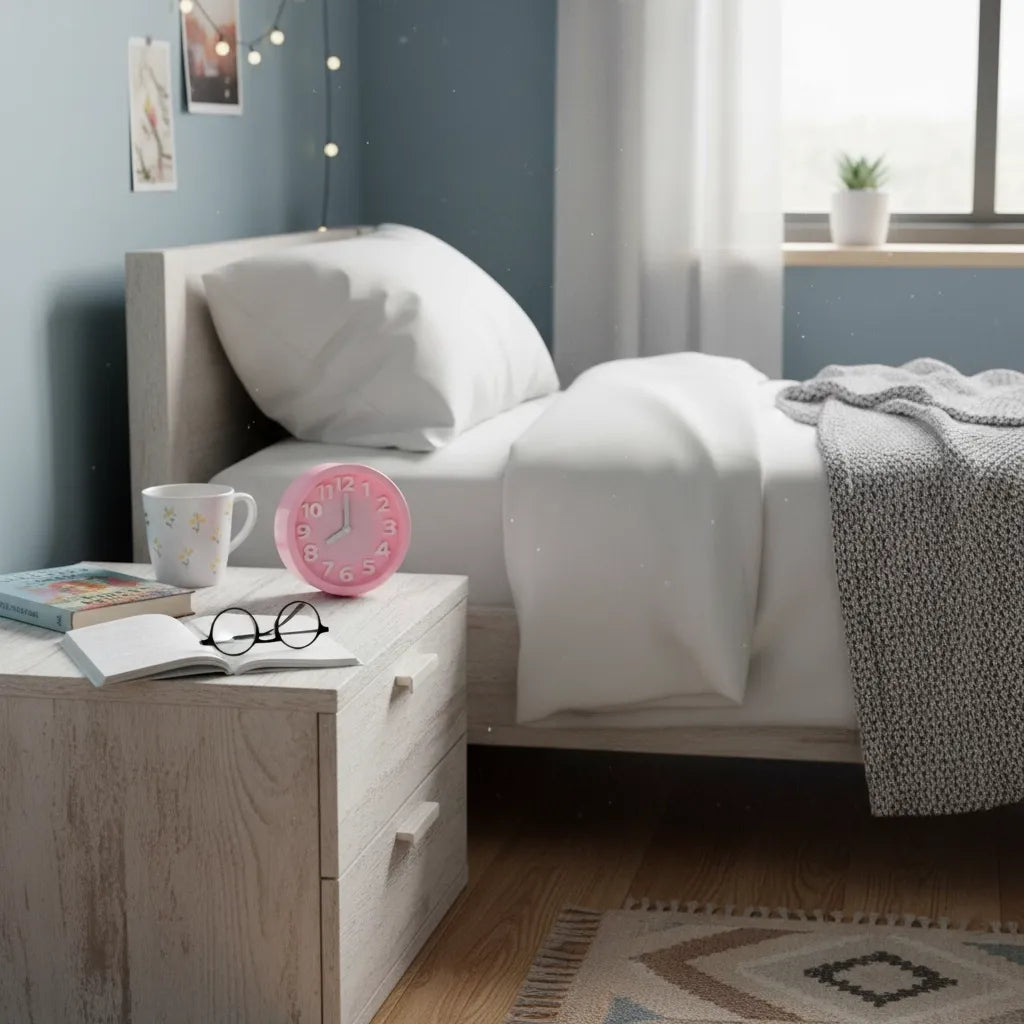 Réveil Coloré à Pile