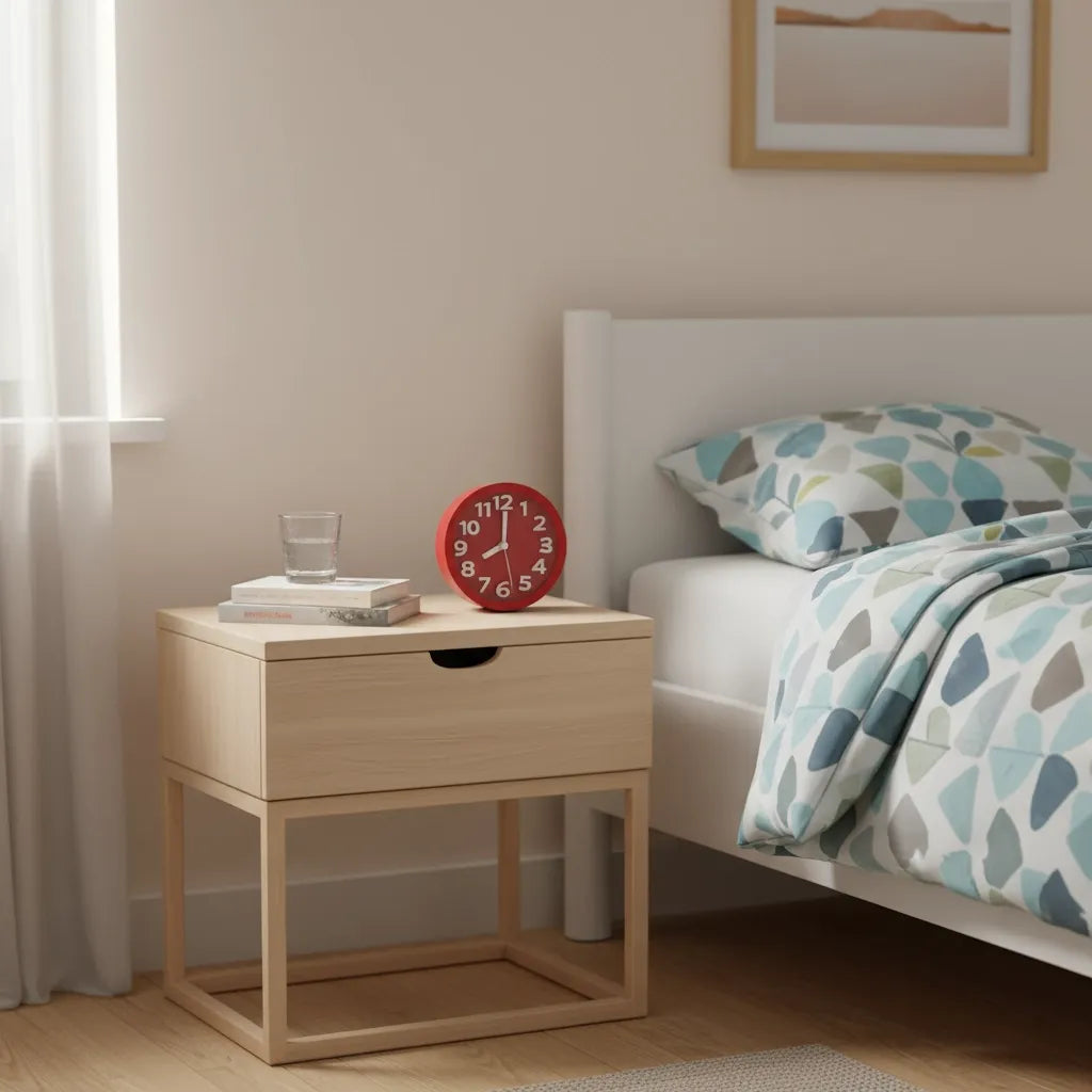 Réveil Coloré à Pile