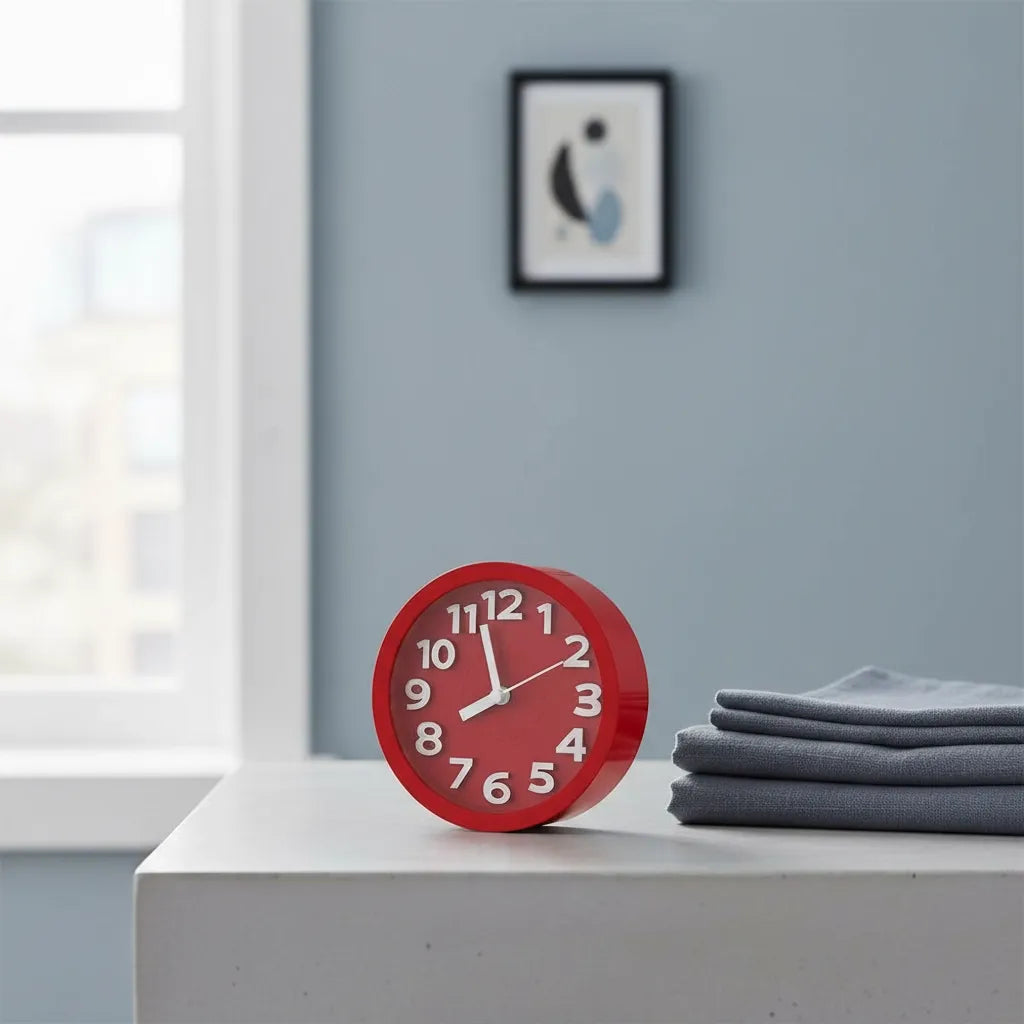 Réveil Coloré à Pile