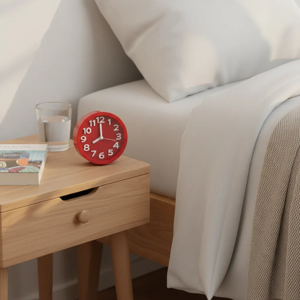 Réveil Coloré à Pile