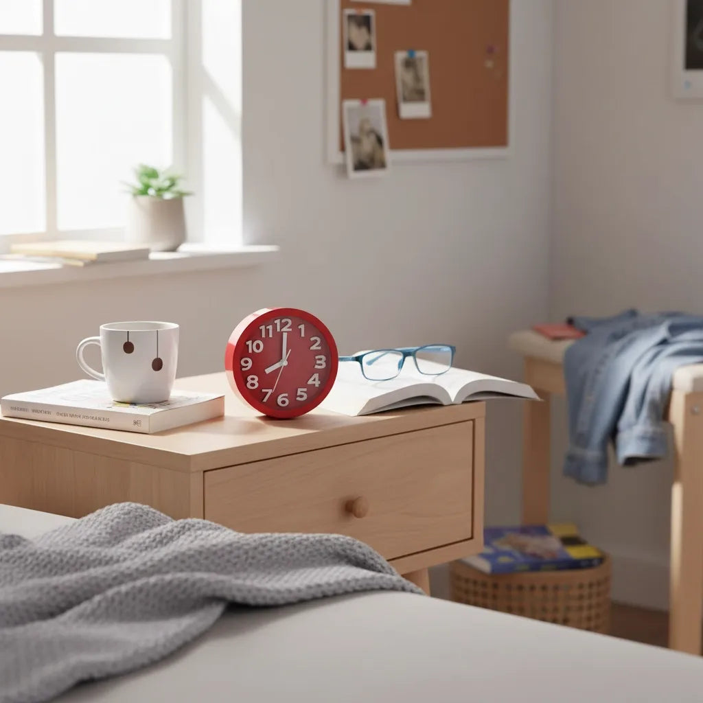 Réveil Coloré à Pile