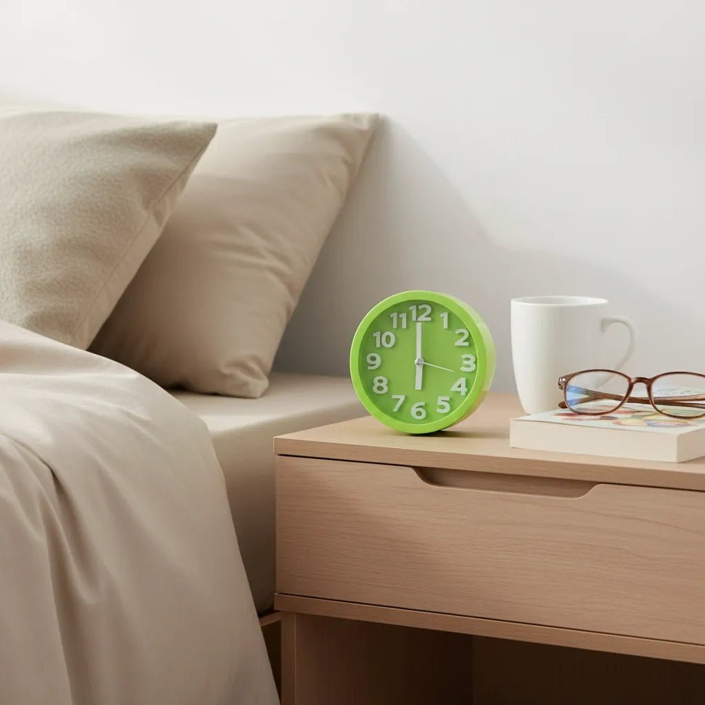 Réveil Coloré à Pile