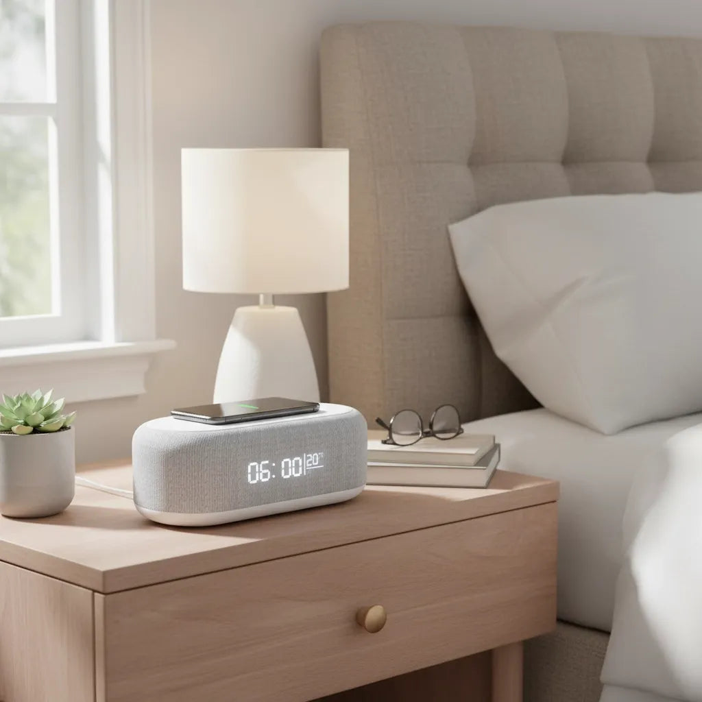 Réveil Connecté avec Chargeur Induction