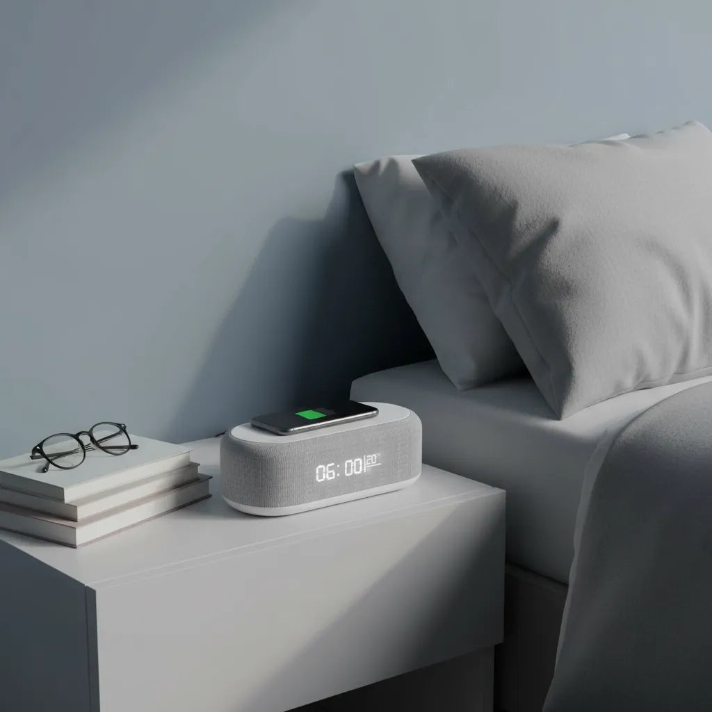 Réveil Connecté avec Chargeur Induction