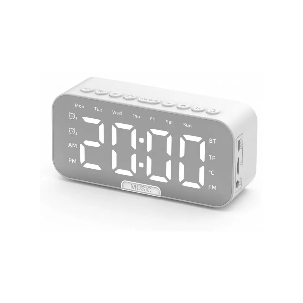 Réveil Connecté avec Radio FM et Bluetooth