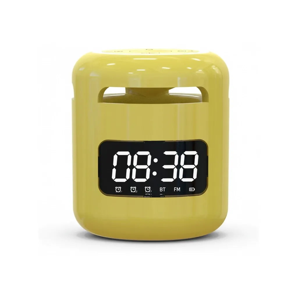 Réveil Connecté Bluetooth Jaune