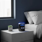 Réveil Connecté Bluetooth Noir Avec Veilleuse