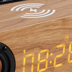 Réveil Connecté Bois Clair