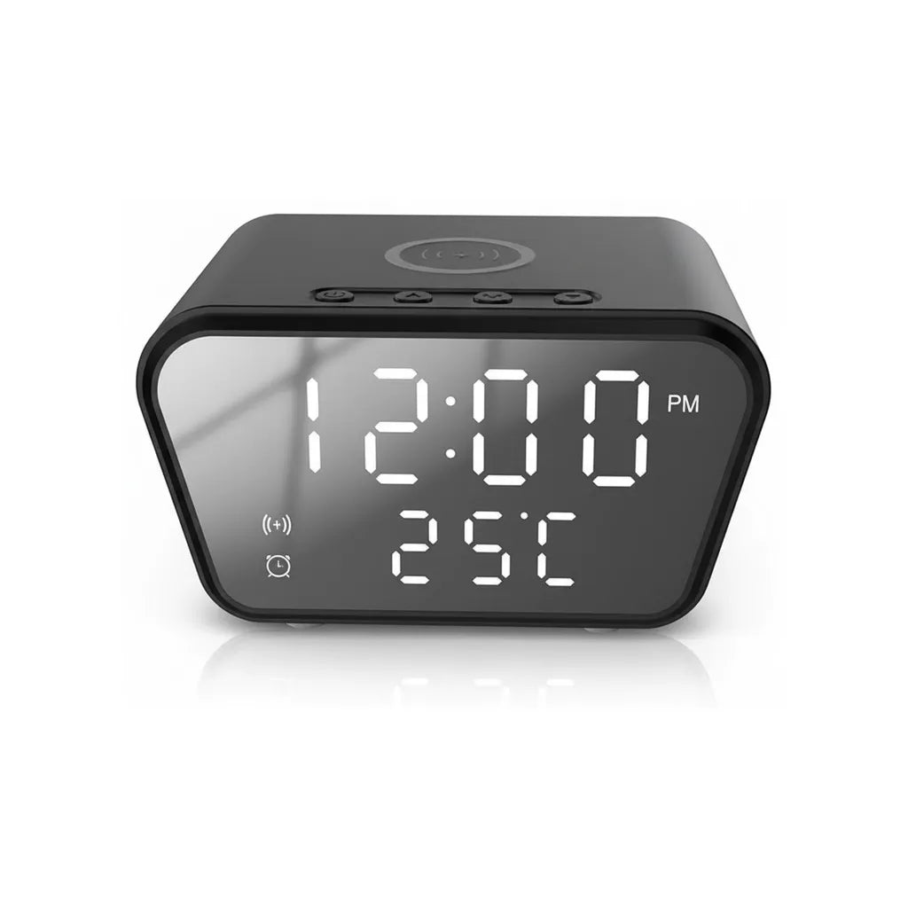 Réveil Connecté Chargeur Noir