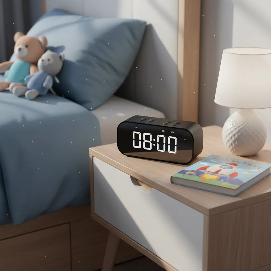Réveil Connecté Enfant avec Haut-Parleur