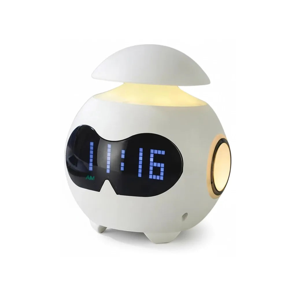 Réveil Connecté Jour/Nuit avec Haut Parleur