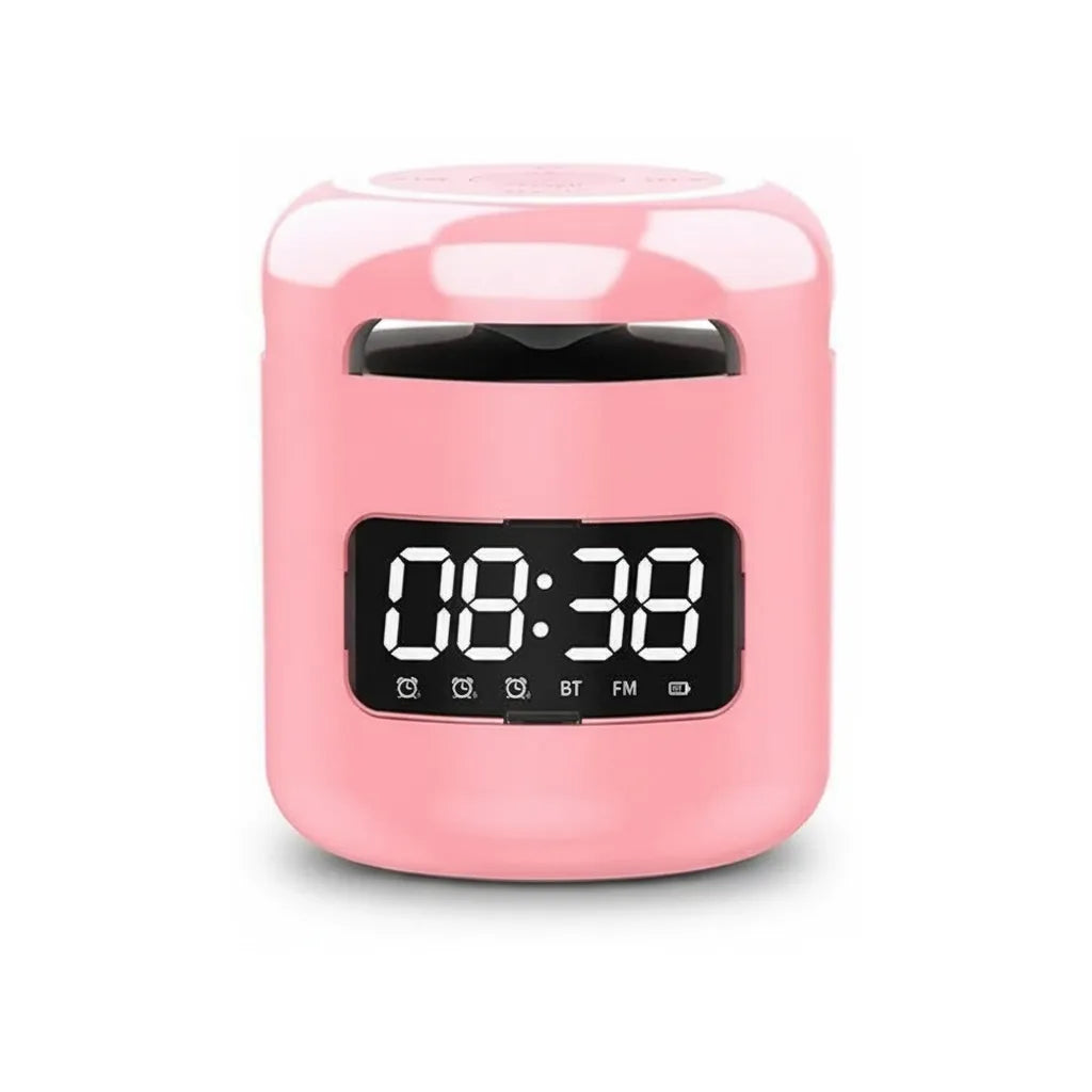 Réveil Connecté Original Rose Cylindrique