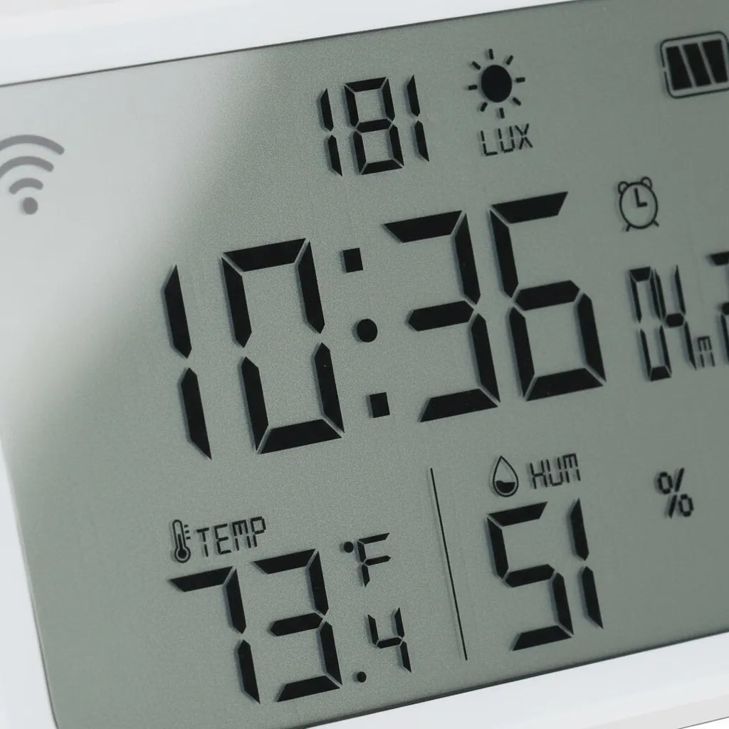 Réveil Connecté Pratique Blanc