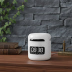 Réveil Connecté Téléphone Blanc HiFi