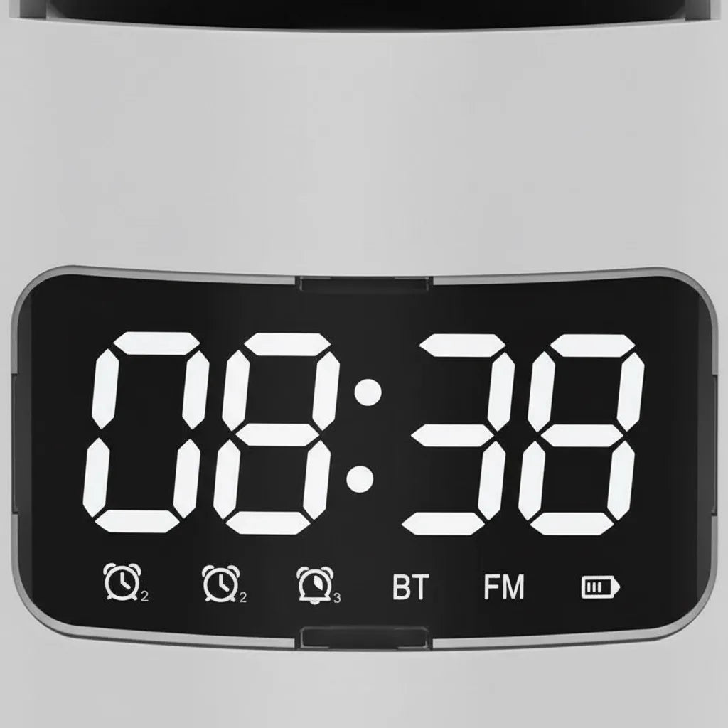 Réveil Connecté Téléphone Blanc HiFi