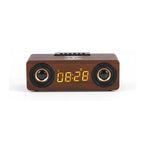 Réveil Connecté Vintage en Bois