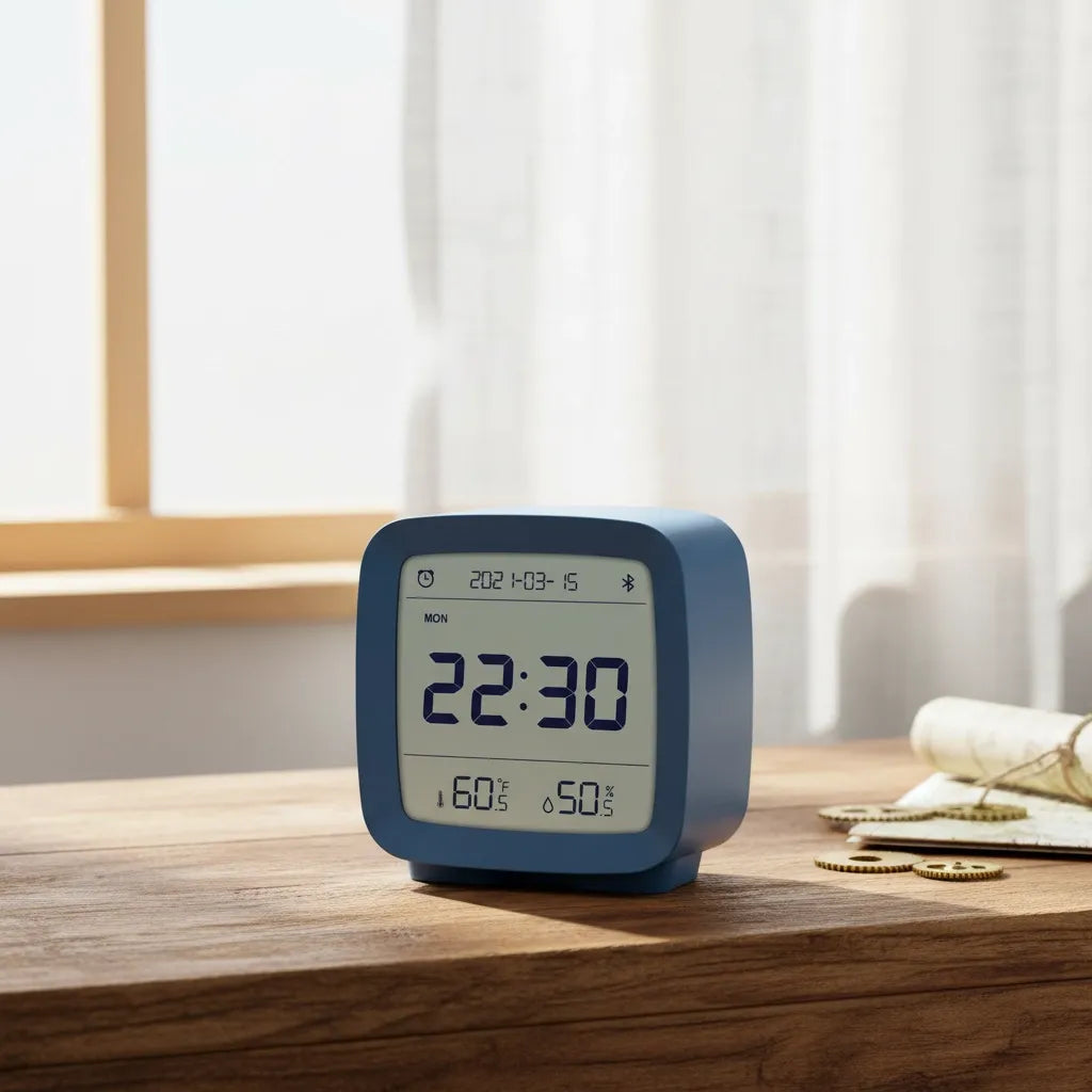 Réveil de Voyage à Pile Numérique