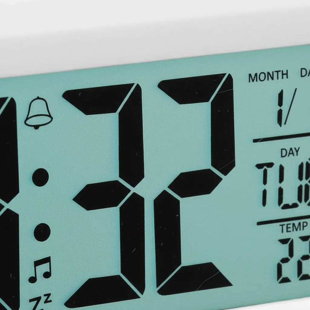 Réveil de Voyage à Piles Boutons