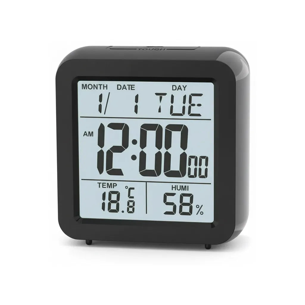 Réveil de Voyage Affichage Permanent Numérique