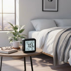 Réveil de Voyage Affichage Permanent Numérique