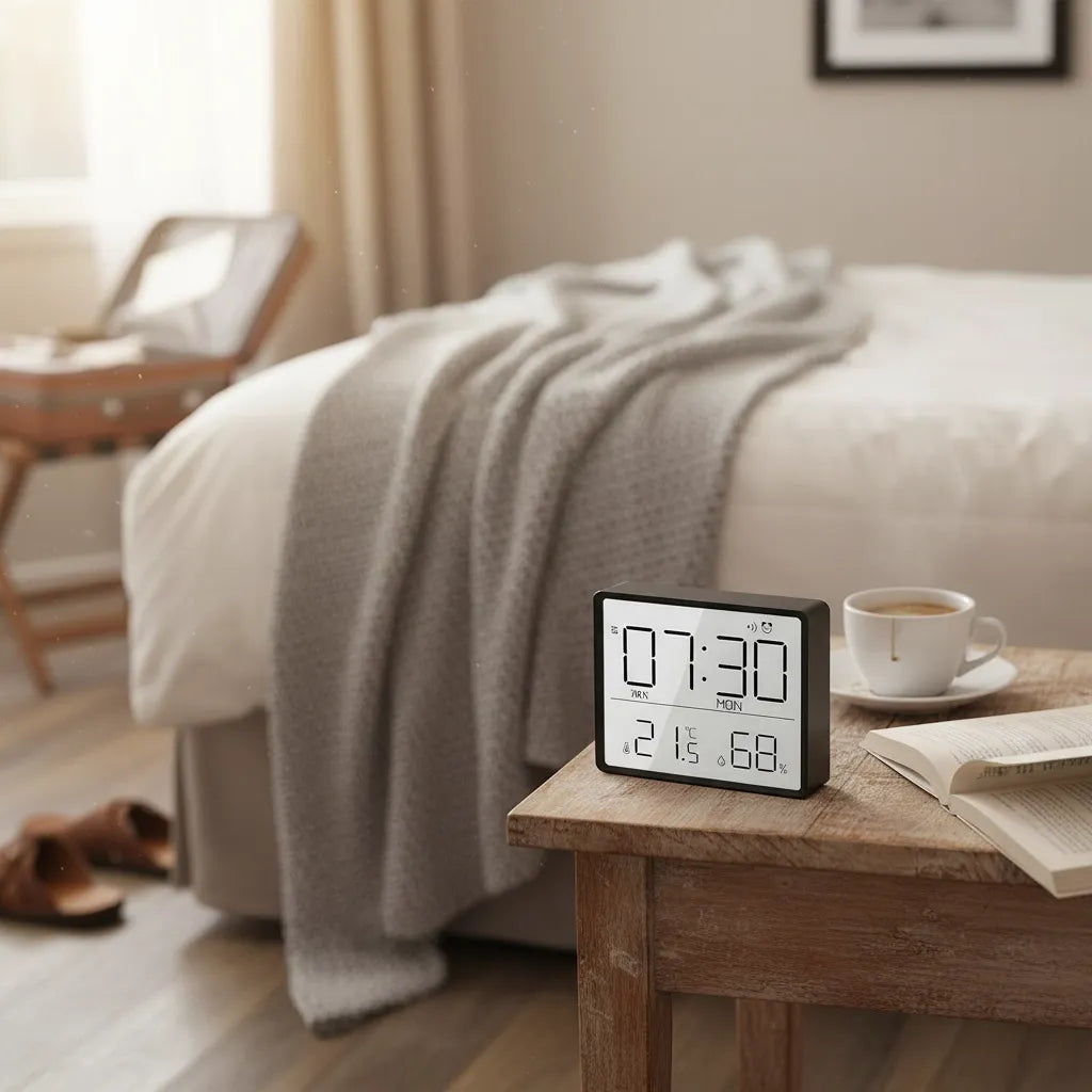 Réveil de Voyage avec Alarme Numérique