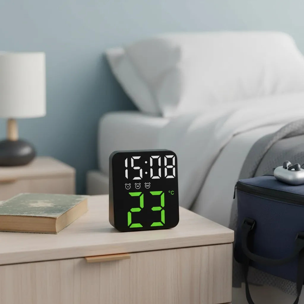 Réveil de Voyage Design Numérique