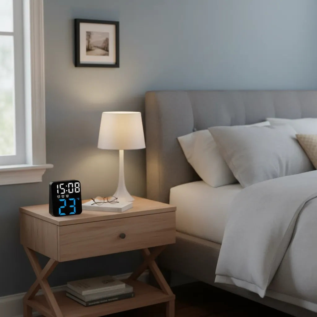 Réveil de voyage digital LED