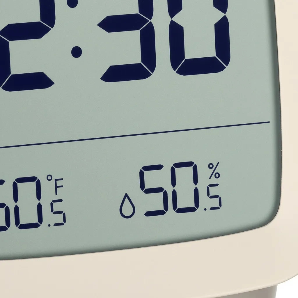 Réveil de Voyage Lumineux Beige