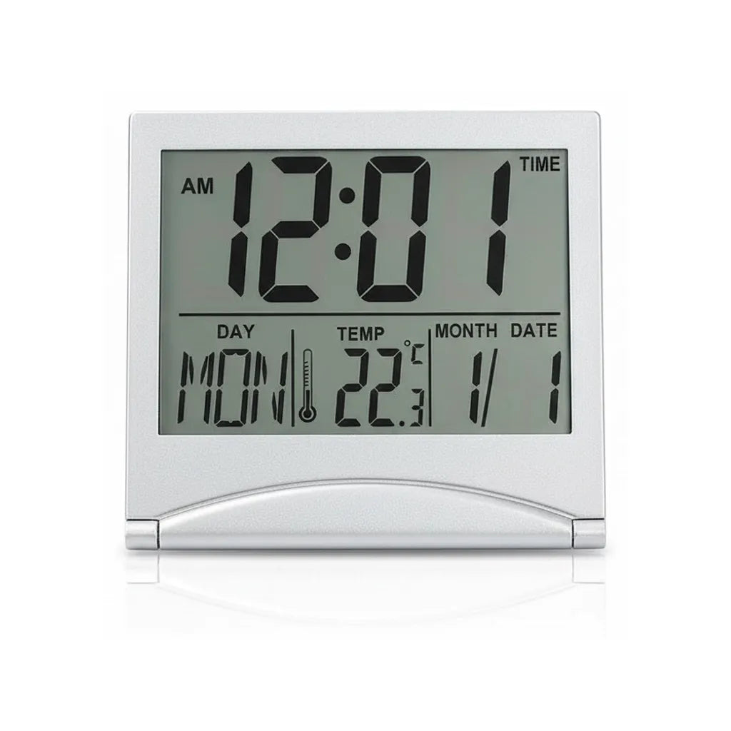 Réveil de Voyage Pliant Numérique